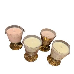 Festive Glass Candles